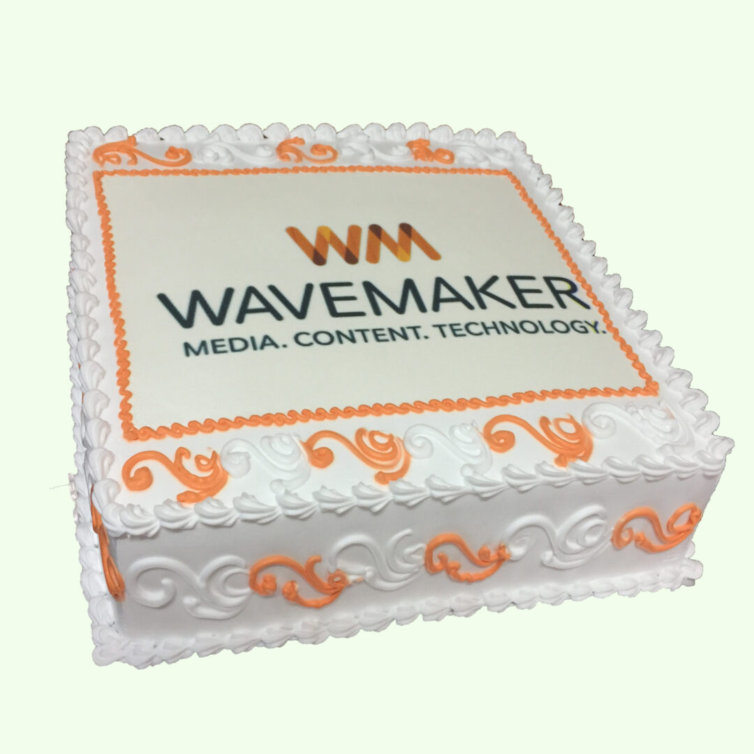 Company Logo cake