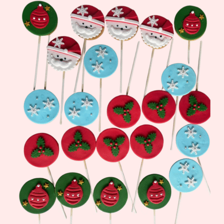 Assorted Christmas Cookie Pops