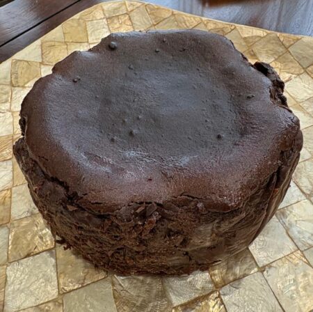 Basque Chocolate Burnt Cake