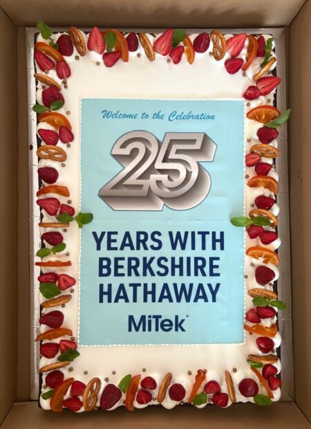 Corporate Anniversary Cake